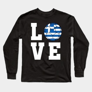 Greece Football Long Sleeve T-Shirt